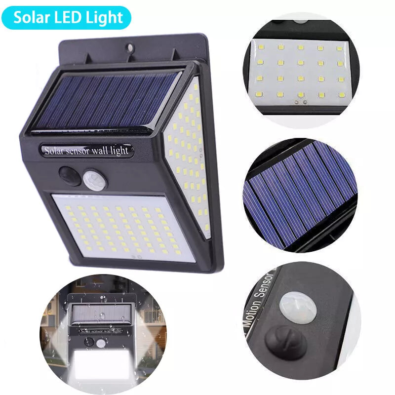 Outdoor Solar Sensor Wall Lights
