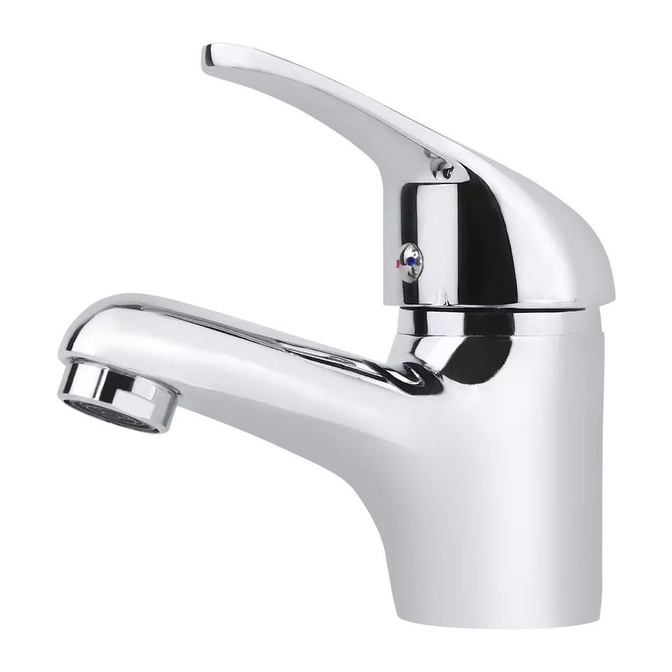Stylish Basin Mixer Tap – Chrome Bathroom Sink Mono Faucet with Fixings &  Waste