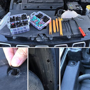 726PCS Car Trim Clips and Fasteners Kit – Auto Plastic Push Rivets, Pins, and Bumper Clips for Vehicle Maintenance