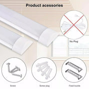 4FT LED Ceiling Strip Light – Energy-Efficient Batten Tube for Office, Garage & Commercial Spaces
