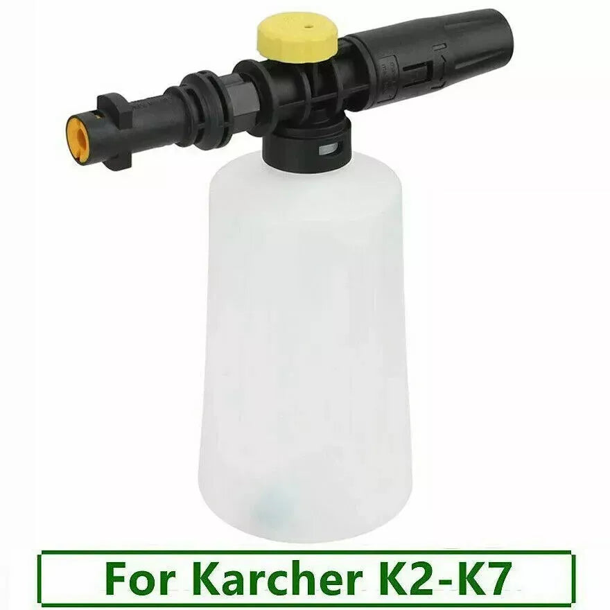 Snow Foam Lance Cannon for Karcher K2-K7 – High-Pressure Car Wash Foam Gun with Bottle