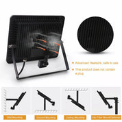 LED PIR Motion Sensor Outdoor Floodlight – Waterproof Garden Security Light with Automatic Detection