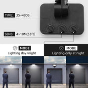 LED PIR Motion Sensor Outdoor Floodlight – Waterproof Garden Security Light with Automatic Detection