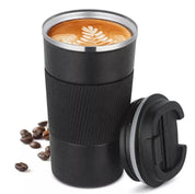 Stainless Steel Thermos Mug – Insulated Tea & Coffee Travel Mug for Hot & Cold Drinks