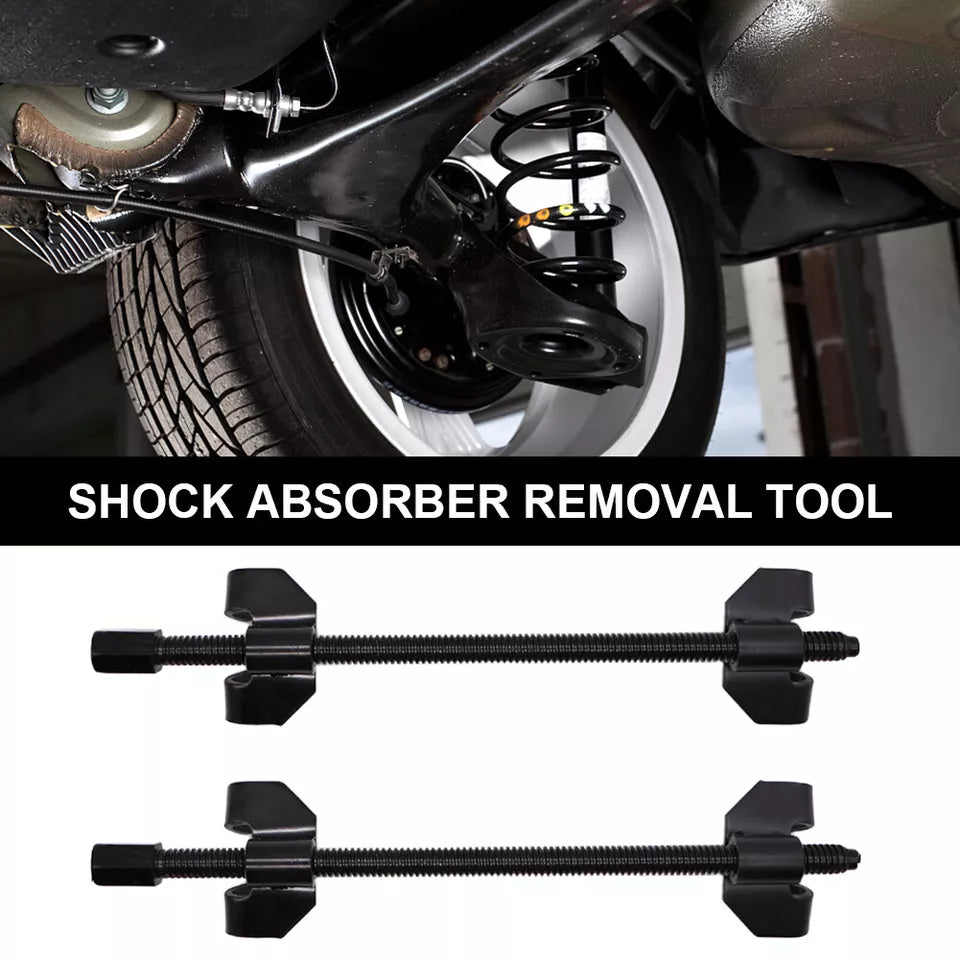 Pair of Heavy Duty Coil Spring Compressor – 380mm Suspension Clamps Tool for Car Maintenance