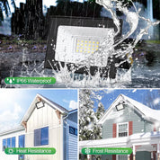 30W LED Floodlight Security Light – Outdoor Garden & Wall Lighting, IP66 Waterproof Flood Lights