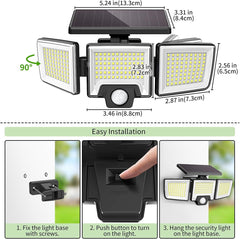 solar powered flood light



