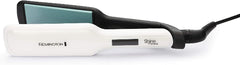 Shine Therapy Wide Hair Straightener with Argan Oil & 9 Heat Settings – S8550