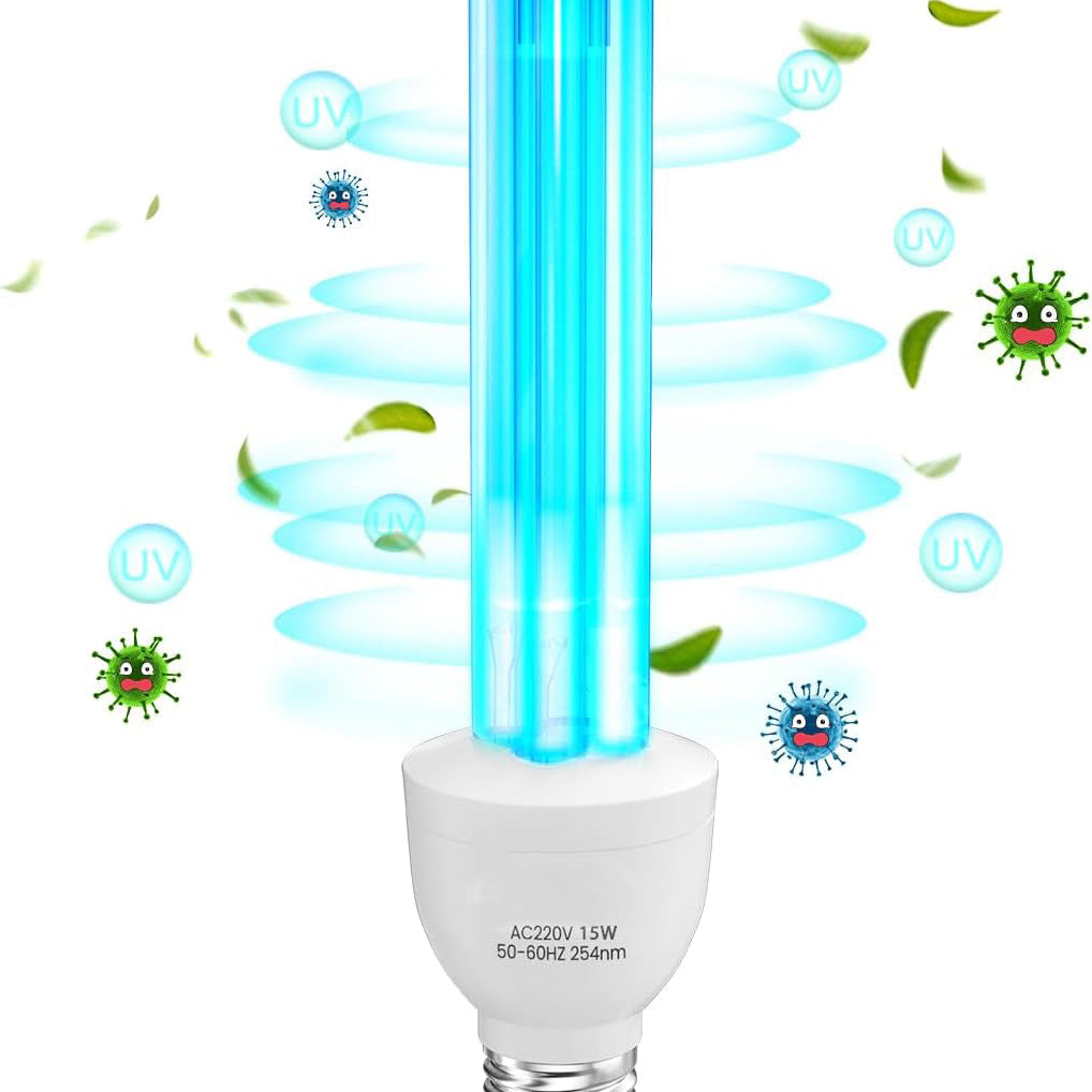 15W UV Germicidal Lamp UV Light Bulb | Aesthetic Light Bulb