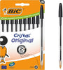 Original Ballpoint Pens Medium Tip 1mm – Smooth Writing Black Ink, Box of 10
