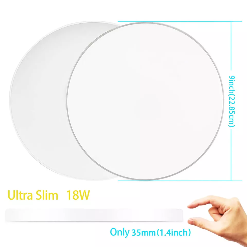GOOWAY Round LED Ceiling Light – Waterproof Downlight Panel