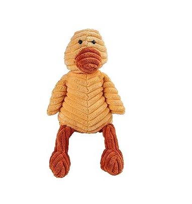 Duck Dog Toy – Soft Plush Squeaky Chew Toy for Small Dogs and Puppies